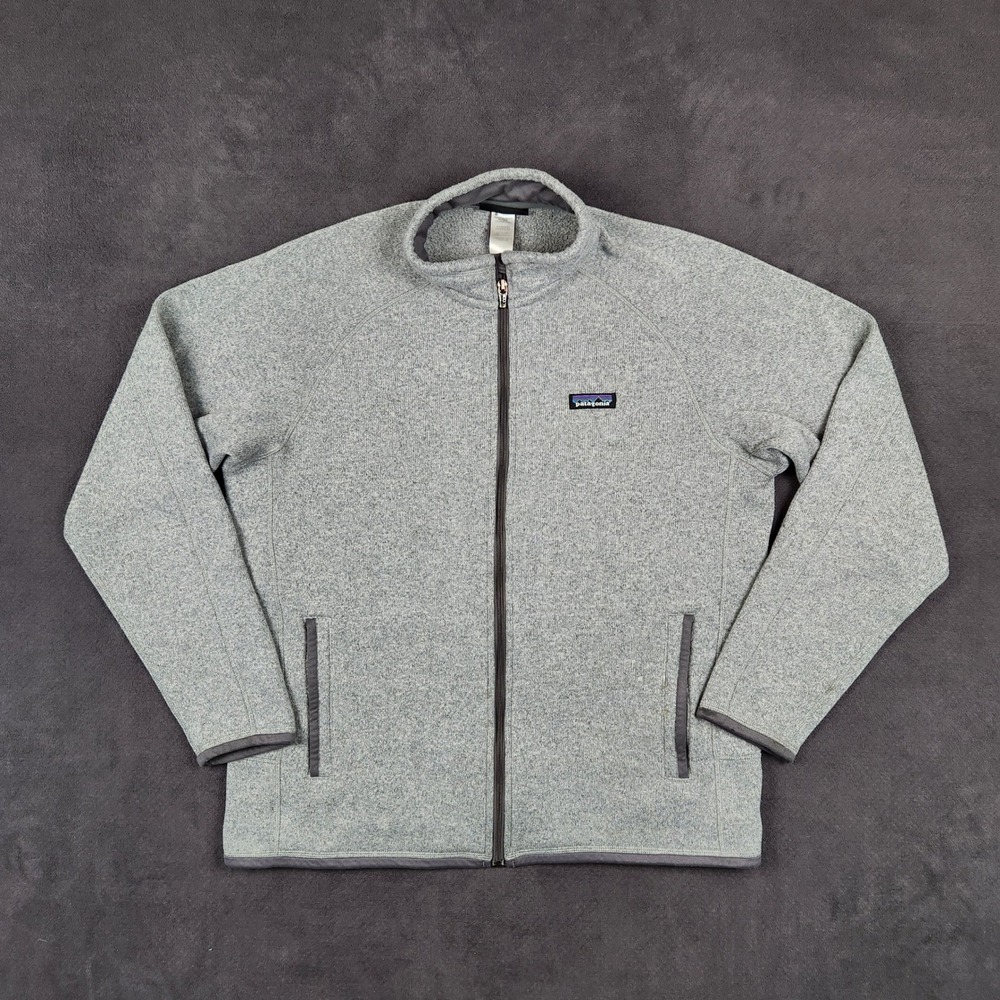 Patagonia Better Sweater Jacket Mens XL Stonewash Gray‎ Full Zip Fleece 25526